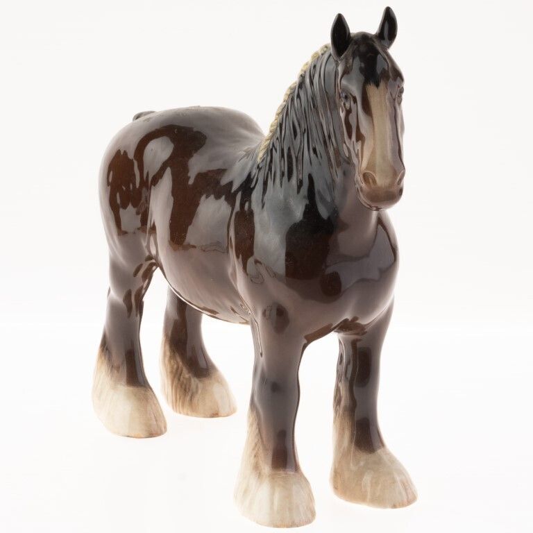 English Ceramic Porcelain Pottery Horse Figure