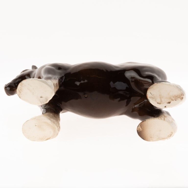 English Ceramic Porcelain Pottery Horse Figure photo furniture