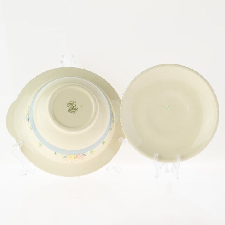 Staffordshire Newhall Ceramic Pottery Hand Painted Tureen photo furniture