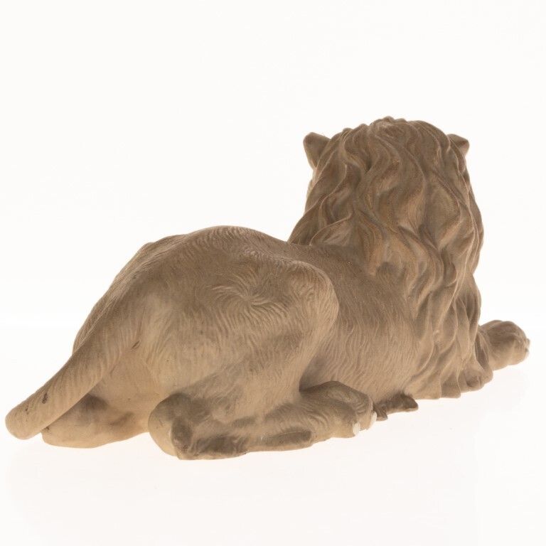 Antique Early 20th Century Pottery Ceramic Recumbent Lion Sculpture photo furniture