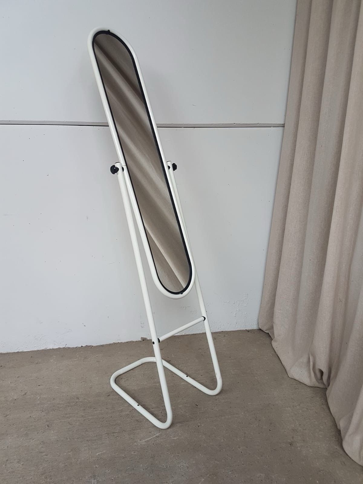 Vtg Mid Century Floor Standing Cheval Mirror Scandi Danish Retro R871 photo vintage