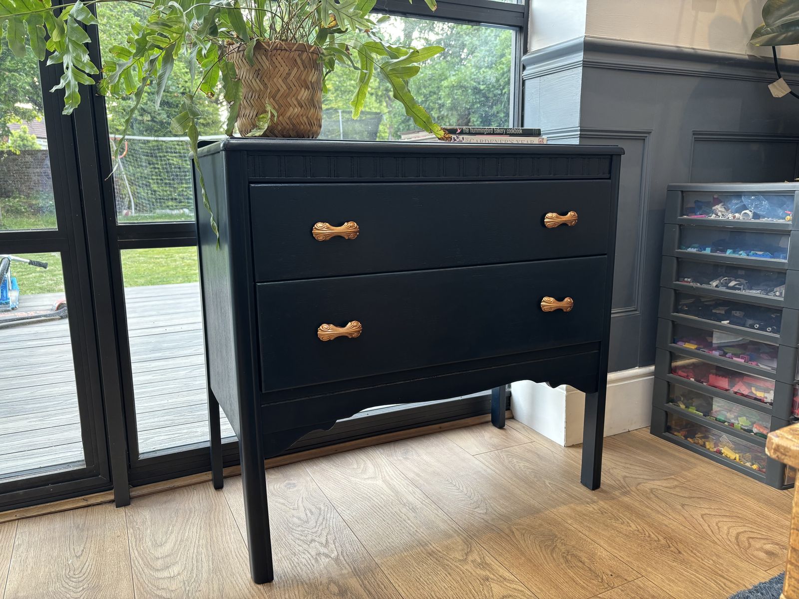 Lebus Chest Of Drawers In Midnight Blue photo for sale