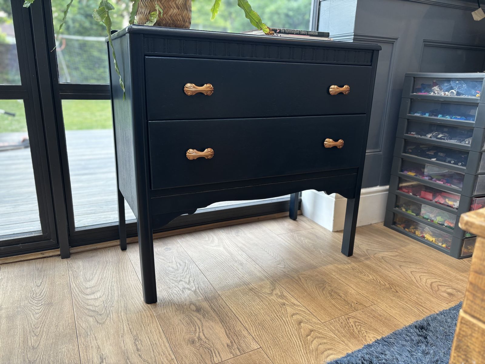 Lebus Chest Of Drawers In Midnight Blue photo buy