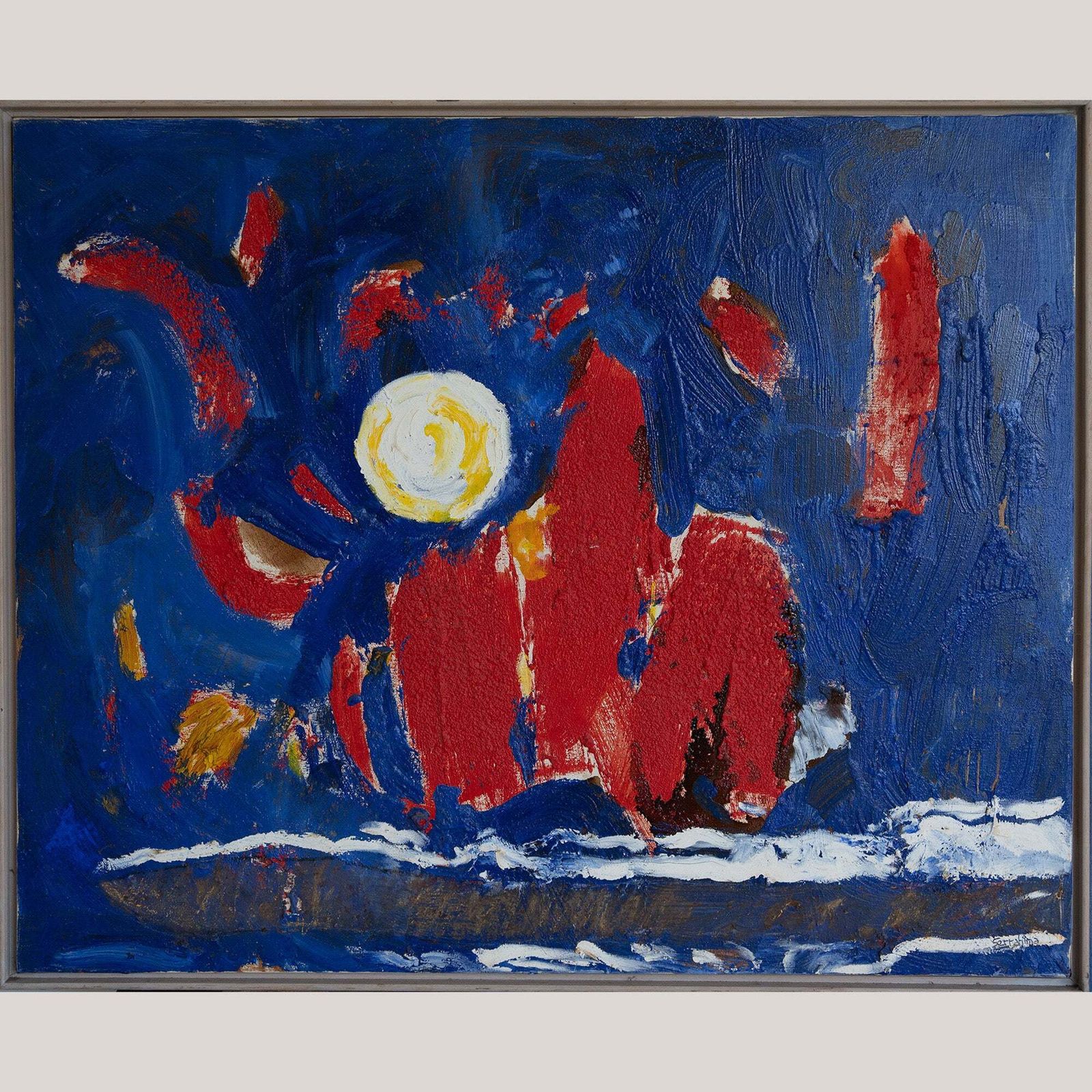 Moonlit Seascape – Isabel Serrahima photo Kunst