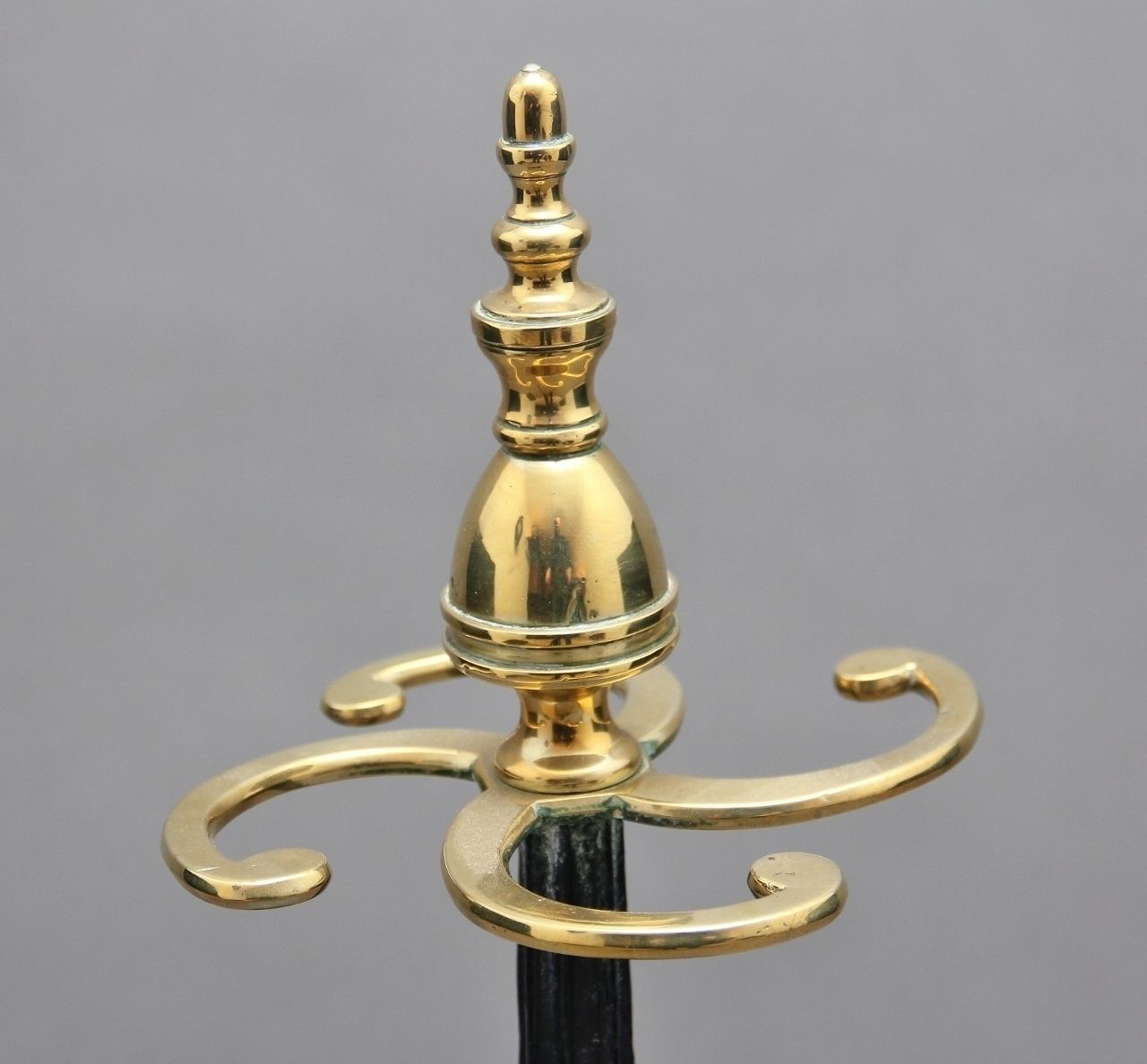 Early 19th Century Brass And Cast Iron Stick Stand photo Furniture