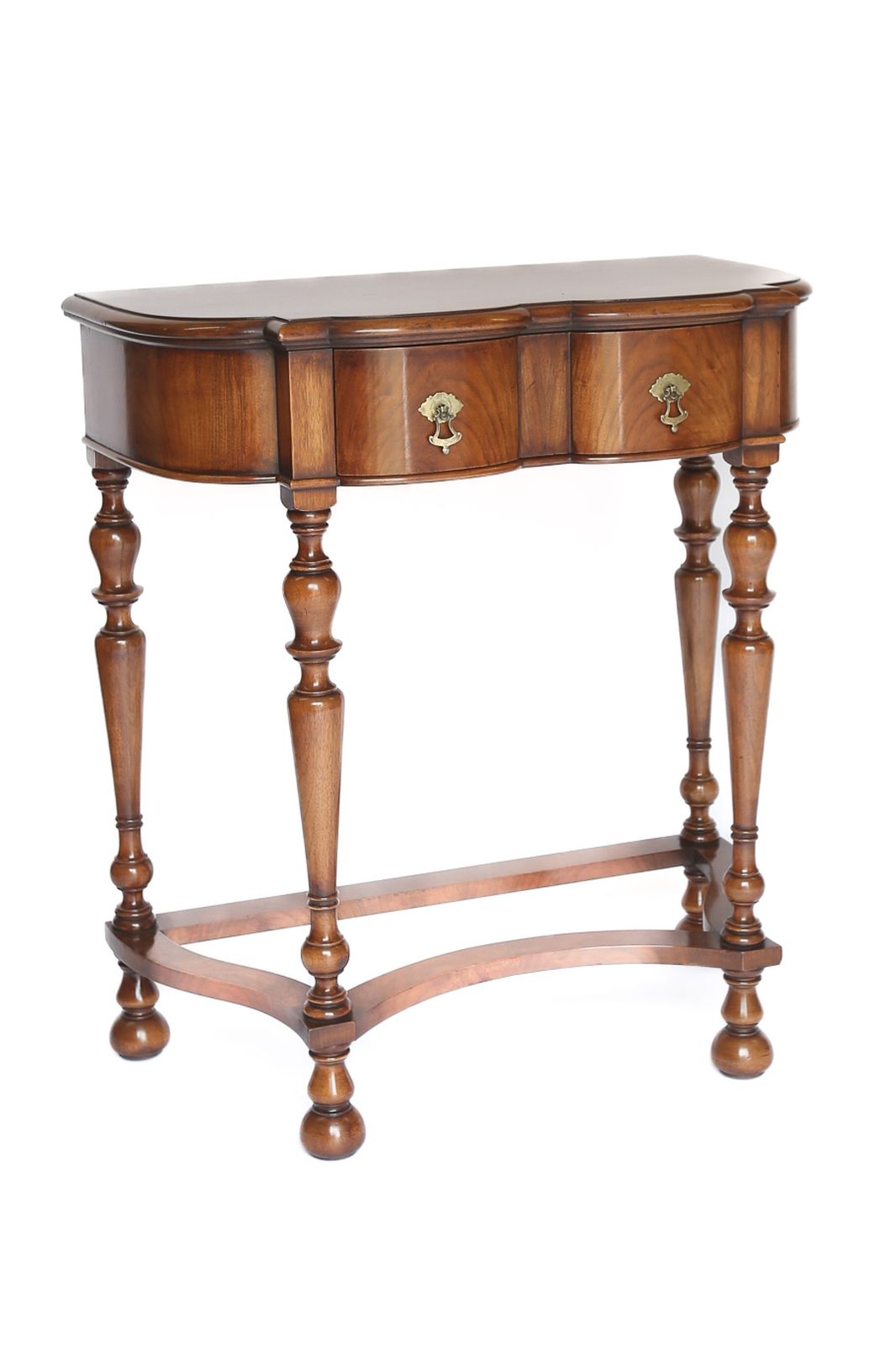 Queen Anne Style Walnut Table Circa 1930s