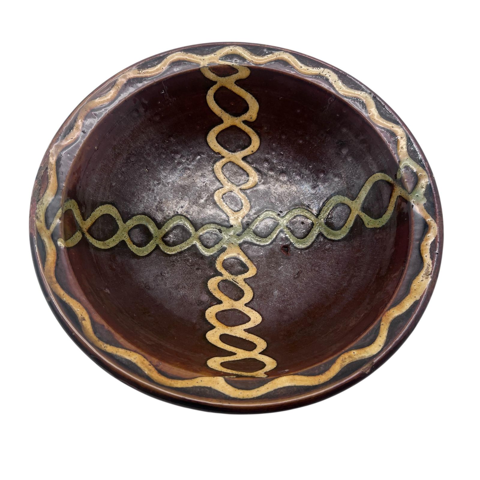 Antique French 19th Century Slipware Glazed Bowl   Salad Bowl   Food Bowl   Fruit Bowl   Dining Room Decor   Kitchenalia photo furniture