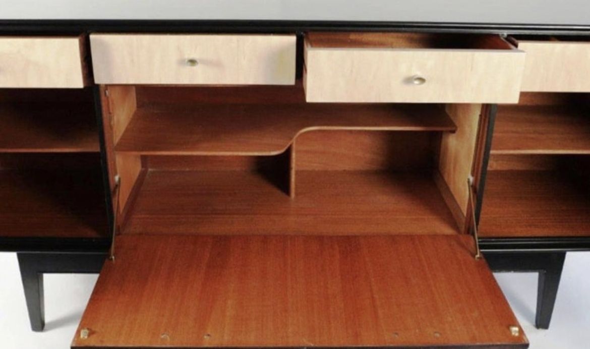 Vintage Credenza Fornasetti Reflesso 1950s 60s photo for sale