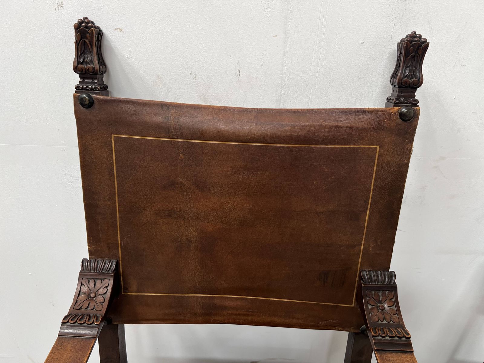 Pair Of Renaissance Style Armchairs In Walnut, 20th Century photo buy