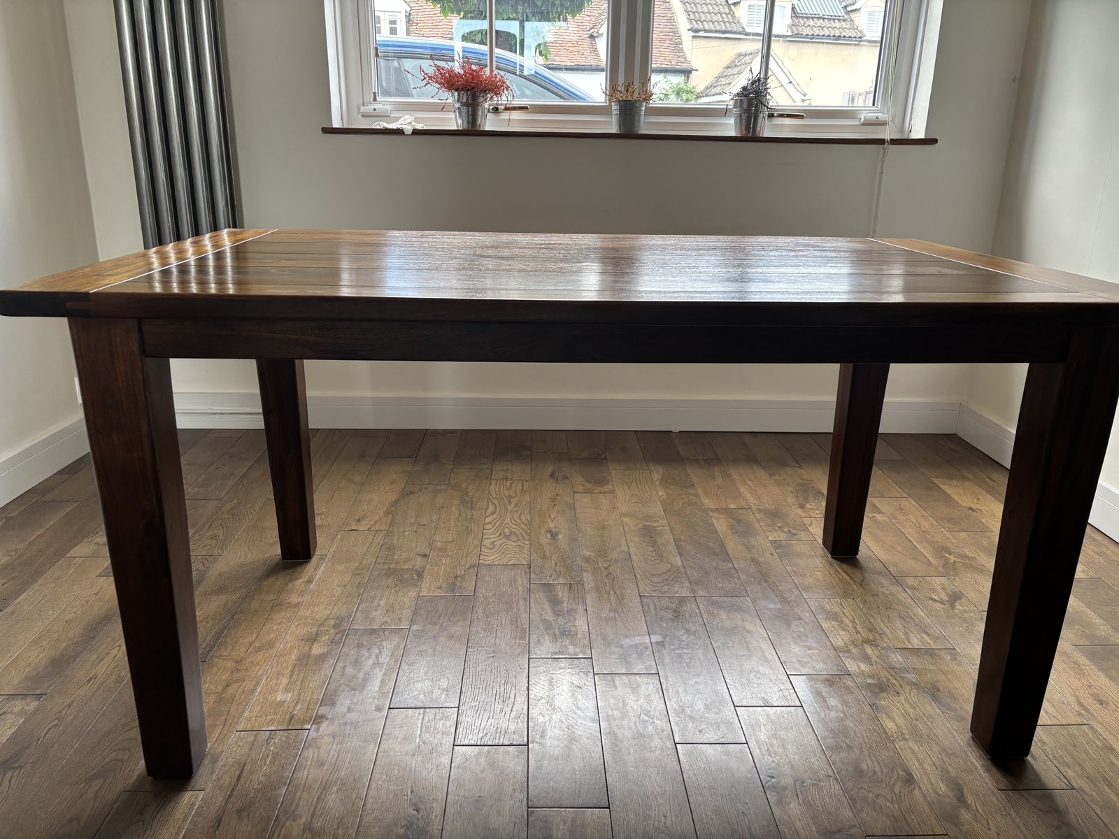 6 Seater, Solid   Wood Dining Table And Chairs From Furniture Village photo vinterior