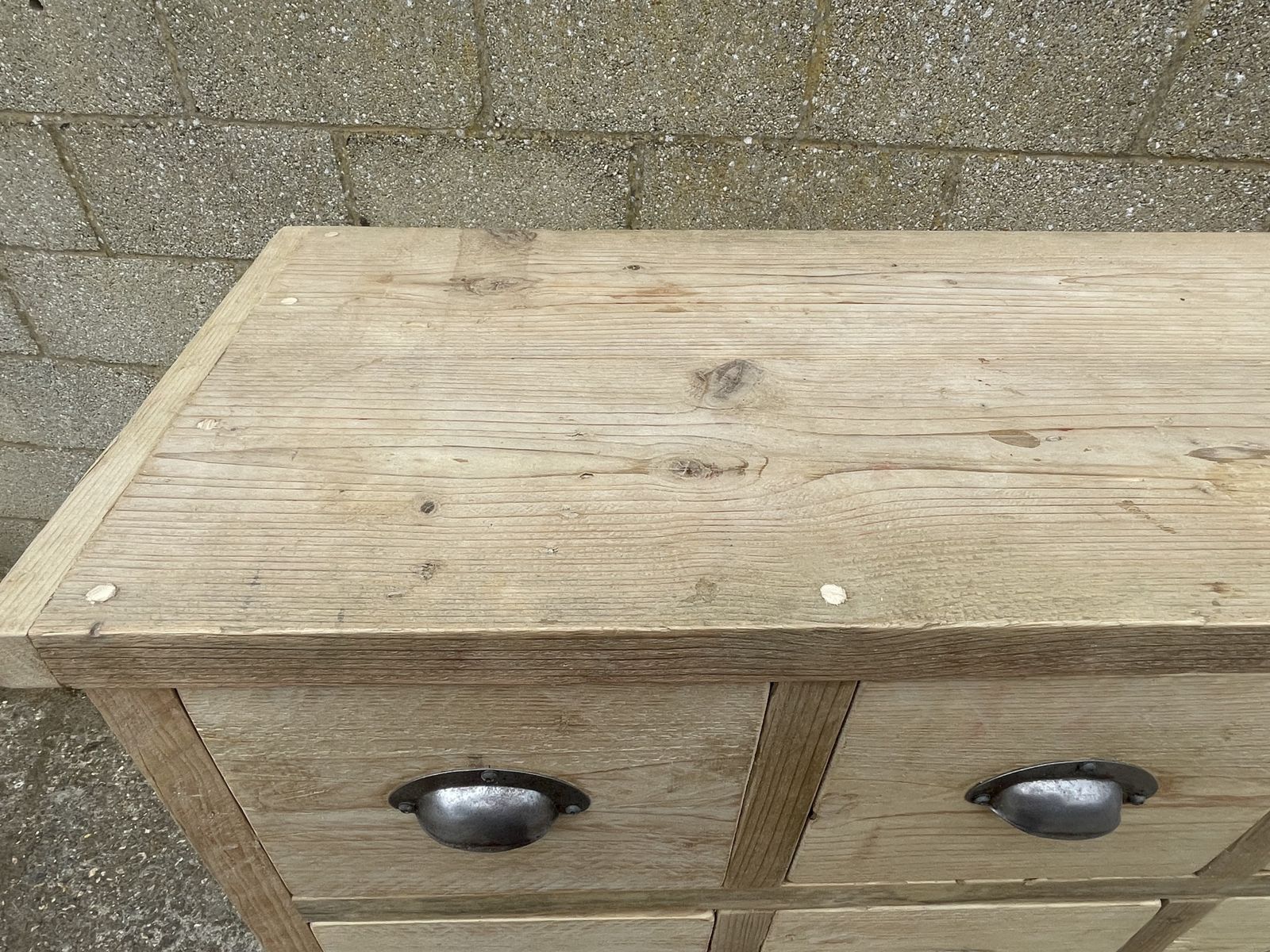 Large Handmade Apothecary Chest photo for sale
