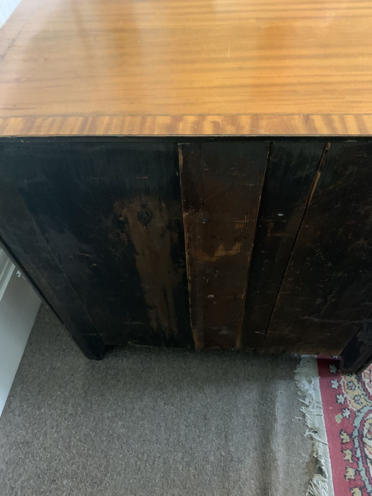Antique Satinwood Chest Of Drawers photo Furniture