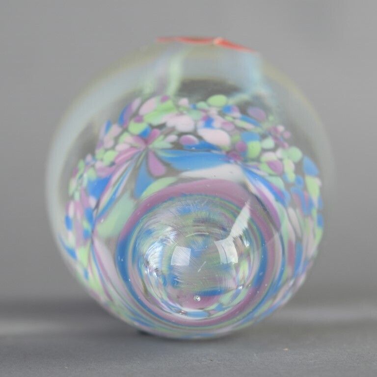 Mid Century Guernsey Island Studio Glass Paperweight photo for sale