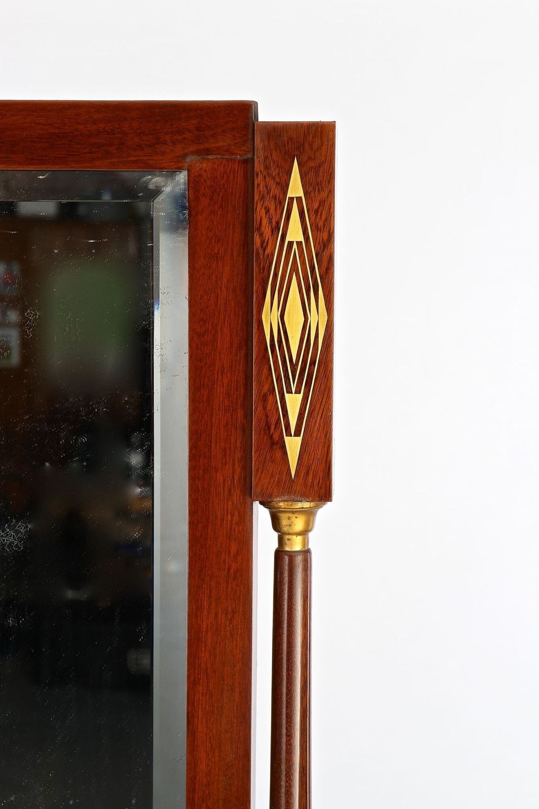 20th Century Art Nouveau Mahogany Console By J. & J. Hermann, At Ca. 1905 photo vintage