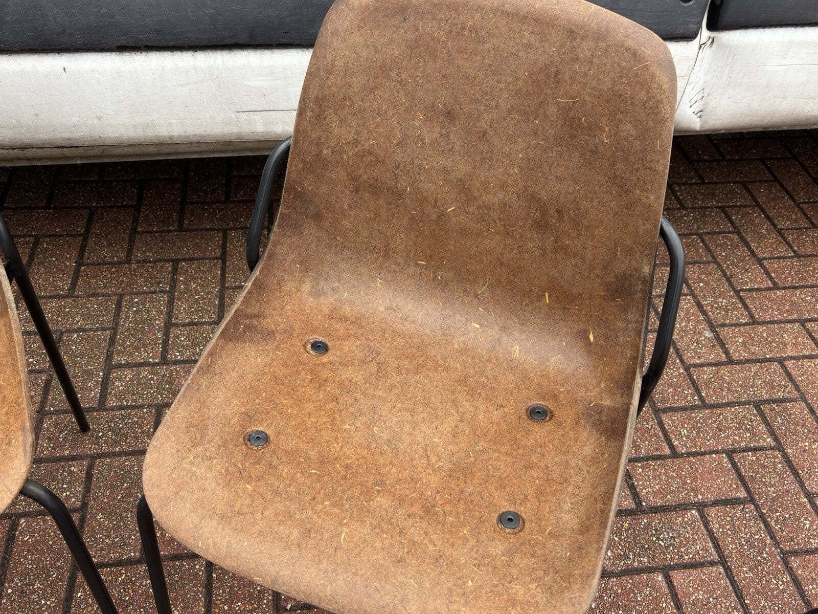 Designer Vepa Hemp Chairs. Set Of 4. Stacking Chairs. photo for sale