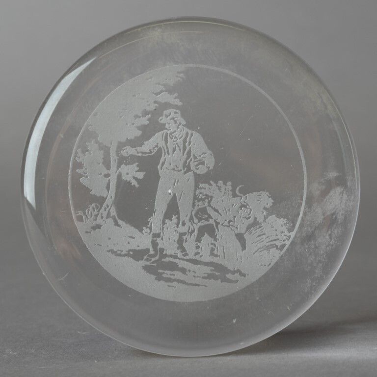 Dartington Crystal Glass Paperweight