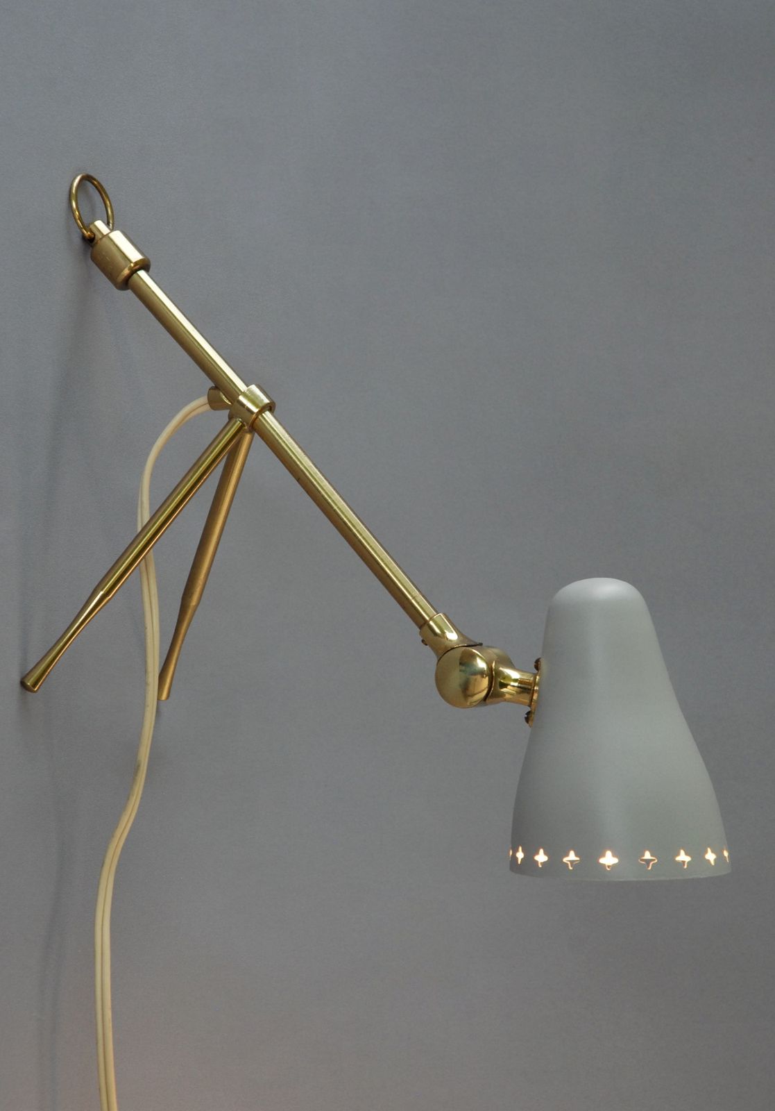 Table Lamp By Jean Boris Lacroix For Falkenbergs Lighting, Sweden, 1950s photo vintage