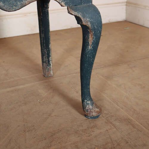 English Painted Dresser Base, 1700s photo buy