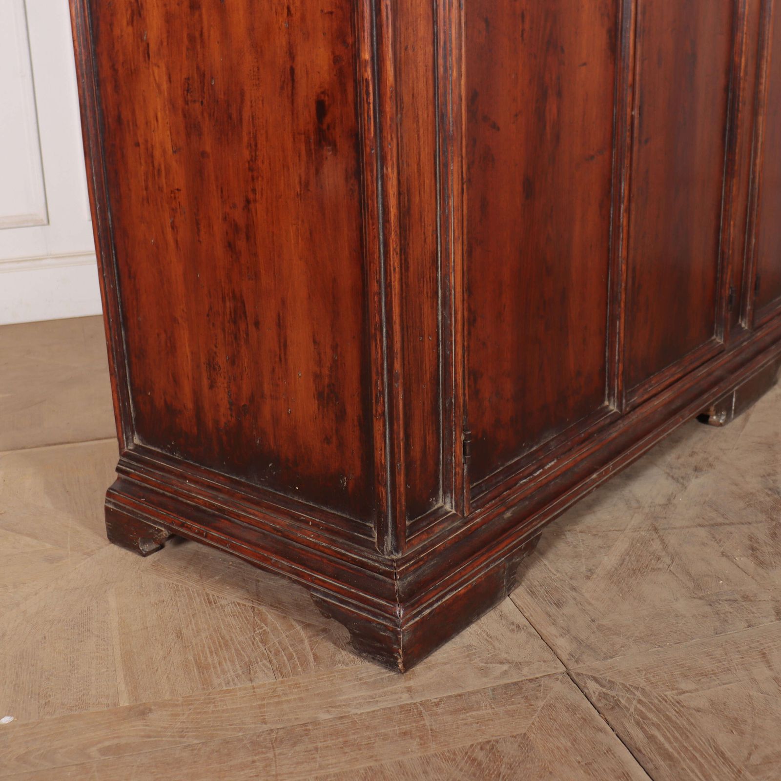 Furniture Italian Walnut Sideboard, 1910s photo