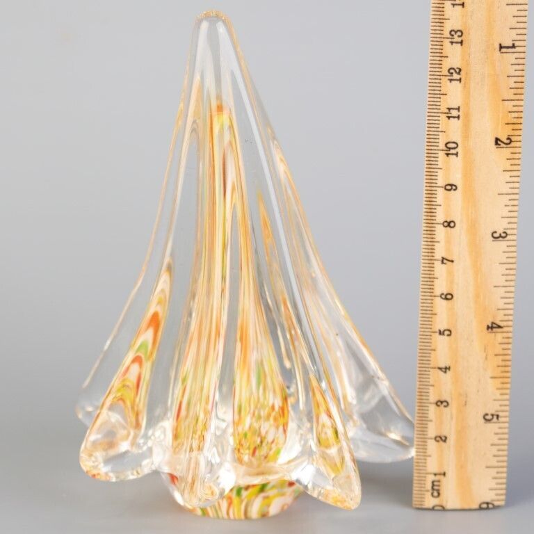Murano Hand Blown Glass Venetian Paperweight photo for sale