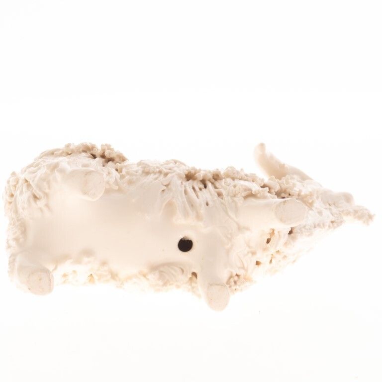 Antique Ceramic Sheep Figure photo for sale