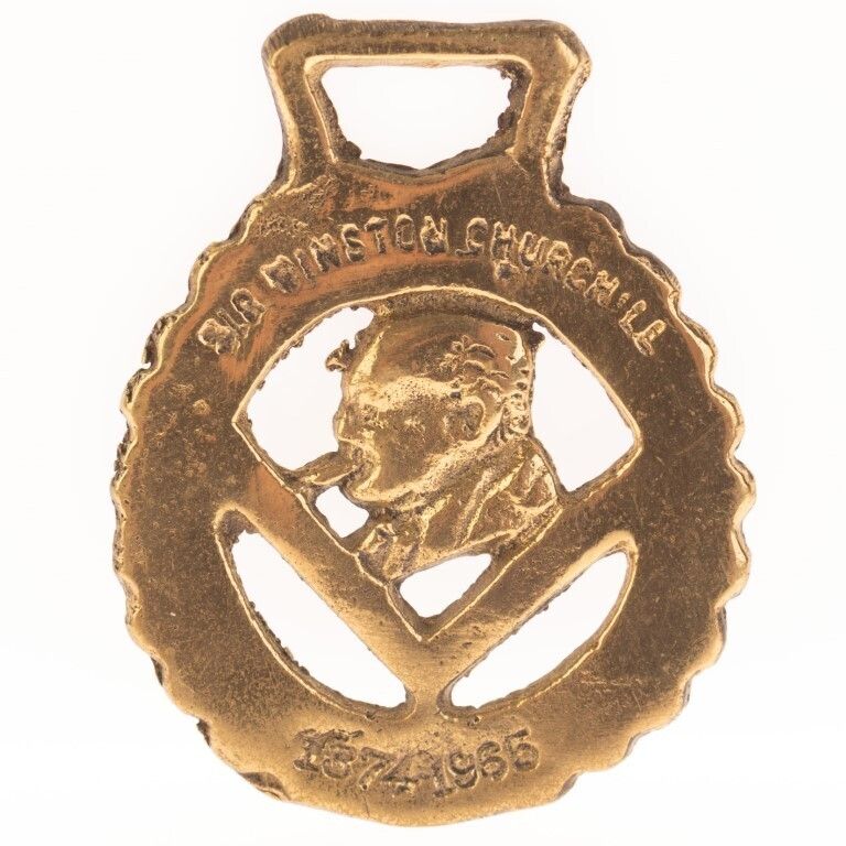 Antique Brass Lucky Horseshoe, 1800s
