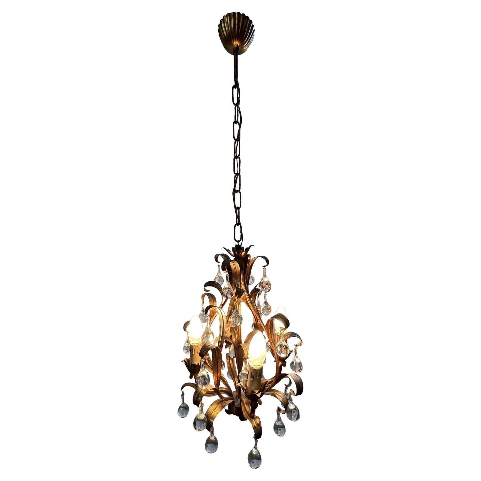 Florence Lily, Murano Glass Drops Chandelier