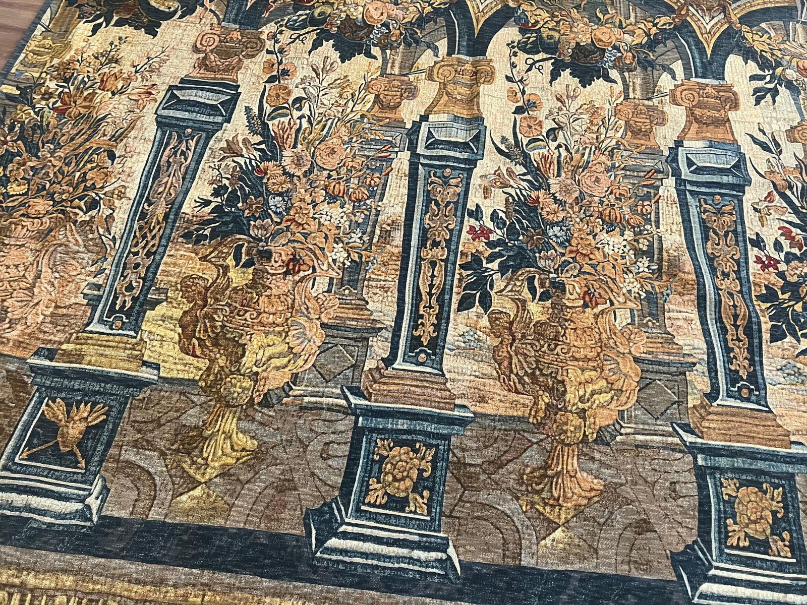 photo buy "Colonnades" Tapestry 1980c