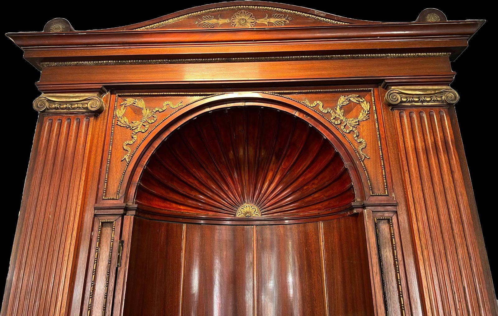 Majestic Marble Fireplace. Budapest 1920 photo for sale