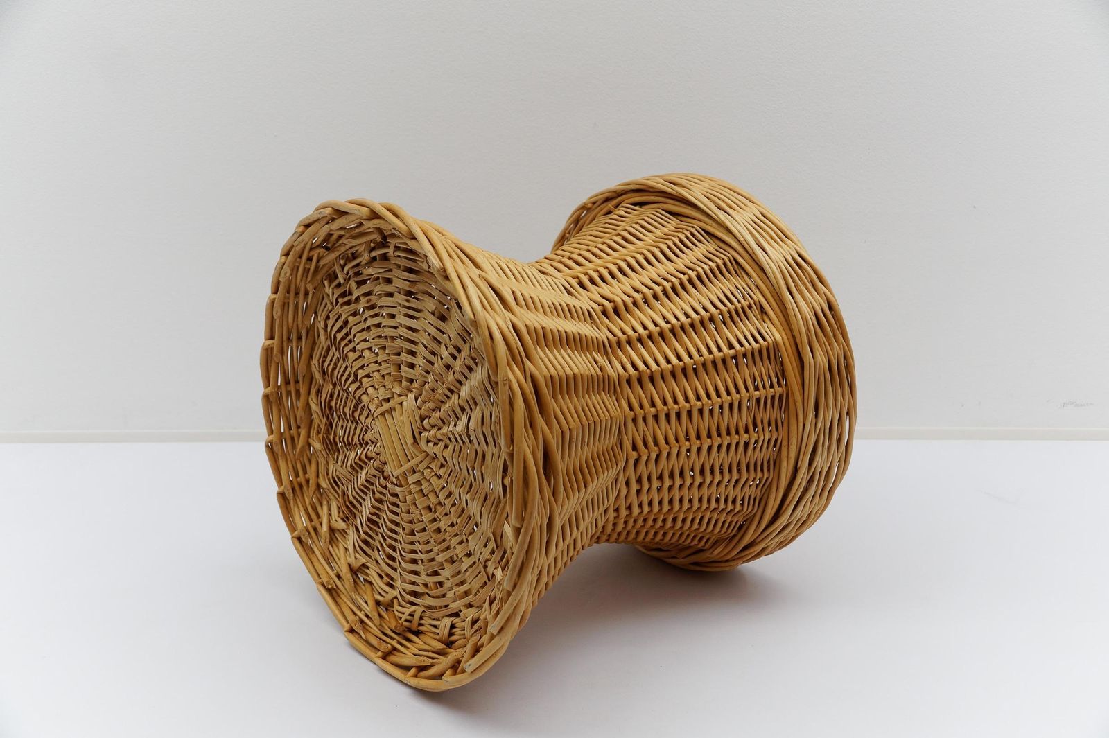 Mid Century Modern Rattan Stool With Storage Space, Italy 1960s photo 643.0