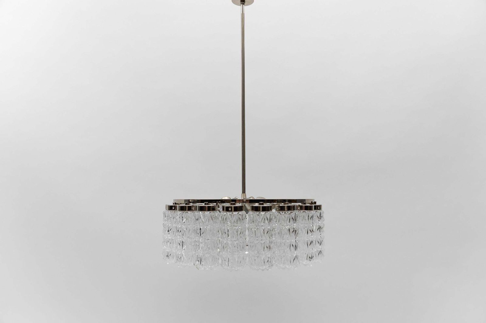 Crystal Glass Chandelier From Kalmar Leuchten, 1960s photo furniture