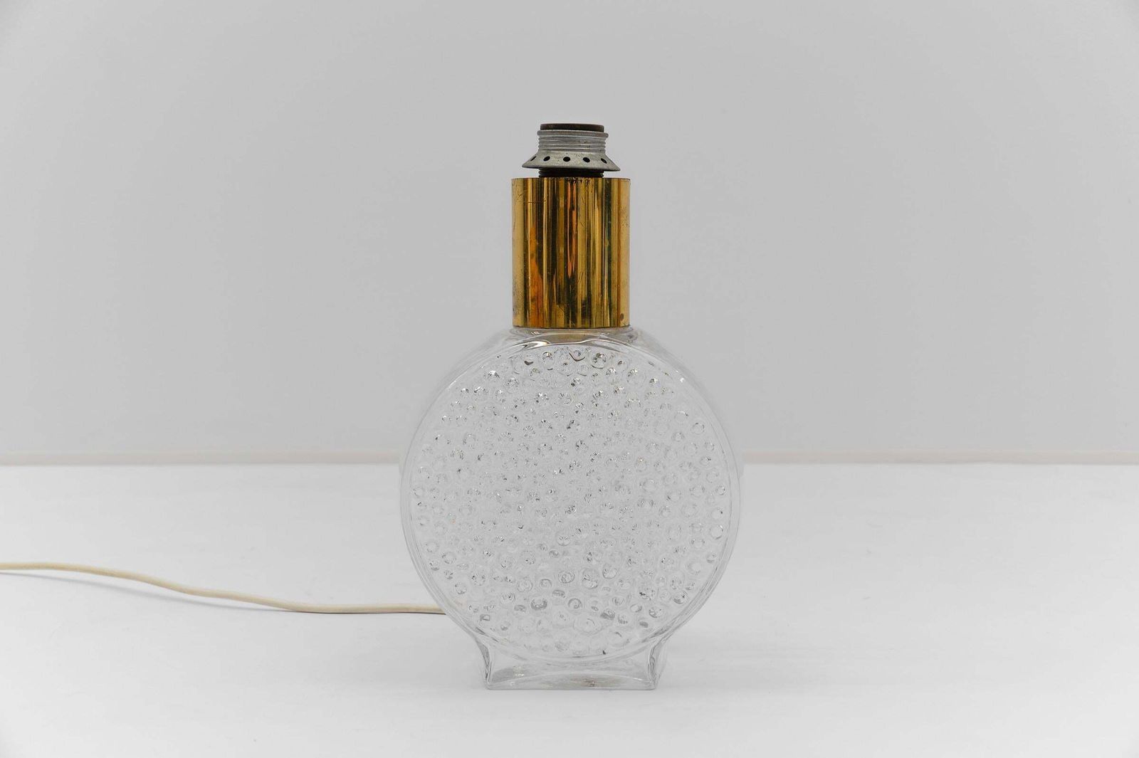 Bubble Glass Table Lamp By Helena Tynell For Limburg, Germany, 1970s photo Lighting