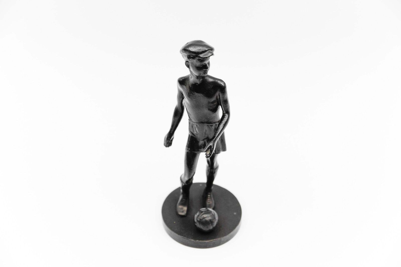 Soccer Player, Art Deco Sculpture, Ca. 1940s photo Art