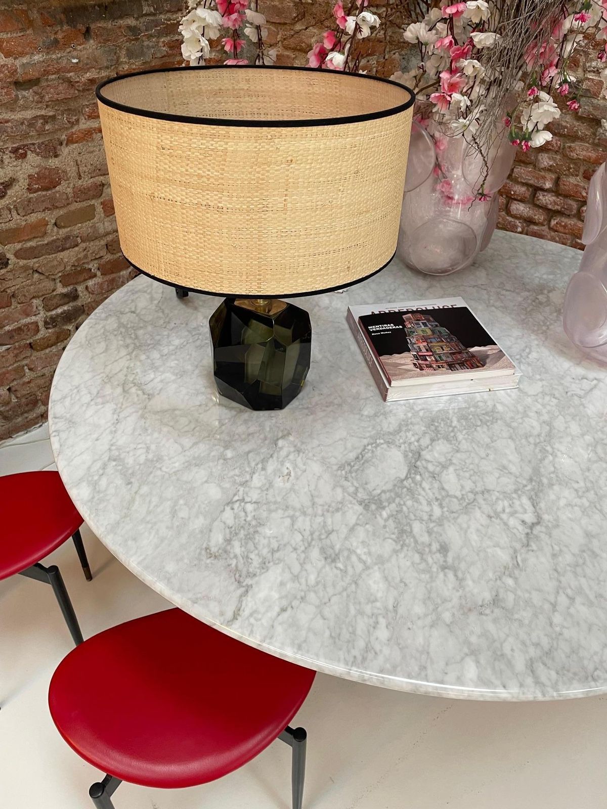 Warren Platner Edited By Knoll Carrara Marble Steel Table, USA, 1970s photo vinterior