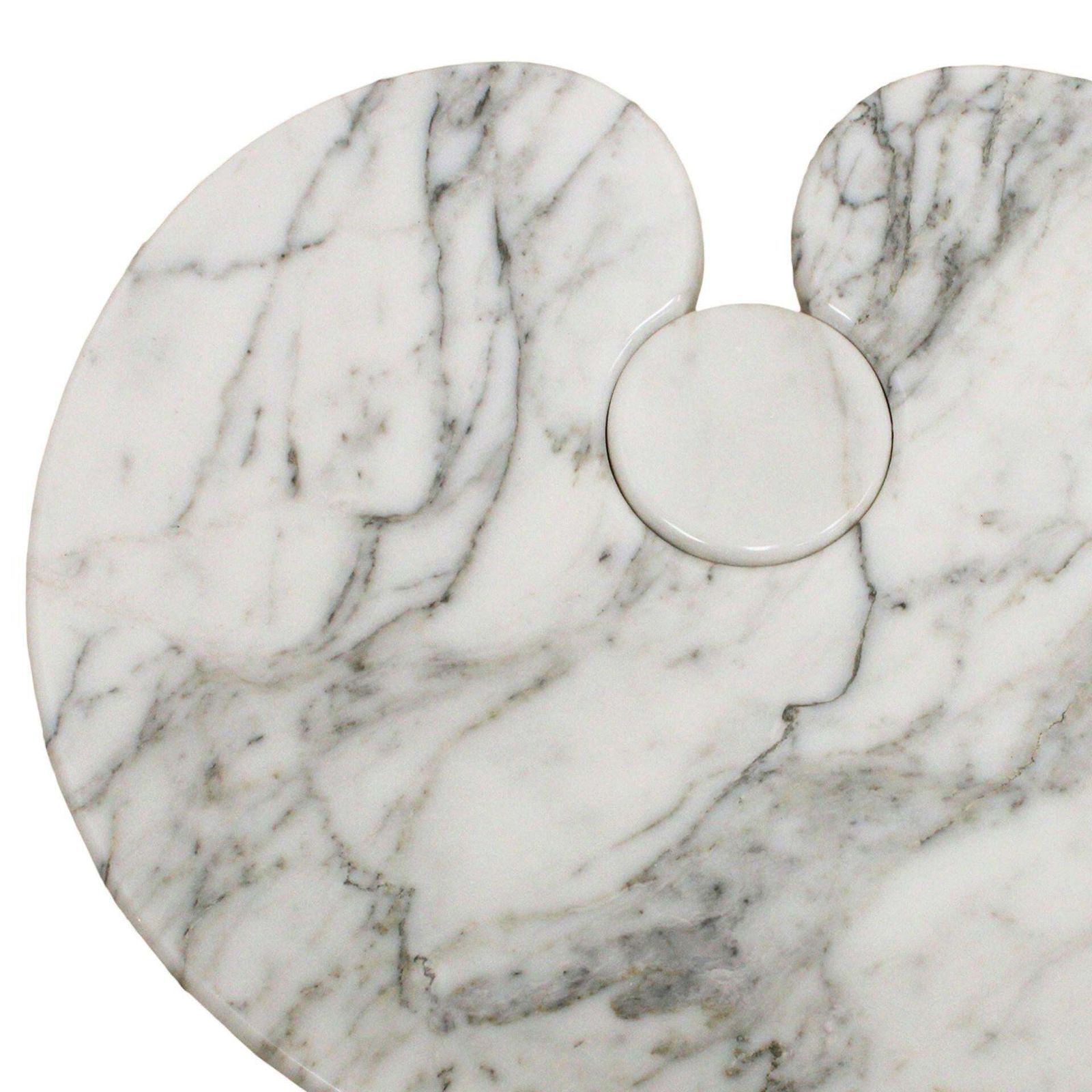 Angelo Mangiarotti Mid Century Eros Italian Side Tables Made Of Marble photo buy
