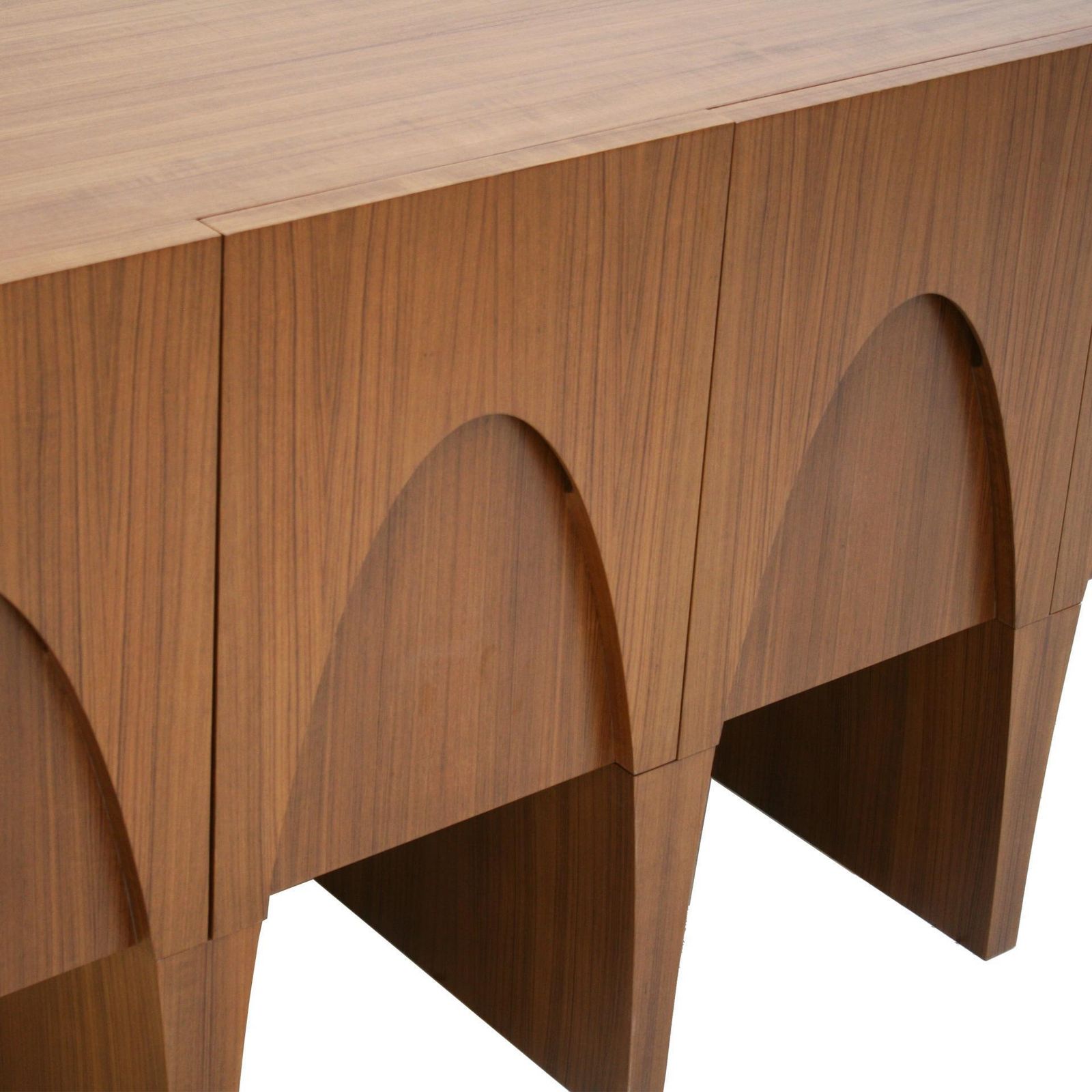 photo furniture Contemporary Modern Teak And Lemongrass Wood Italian Sideboard