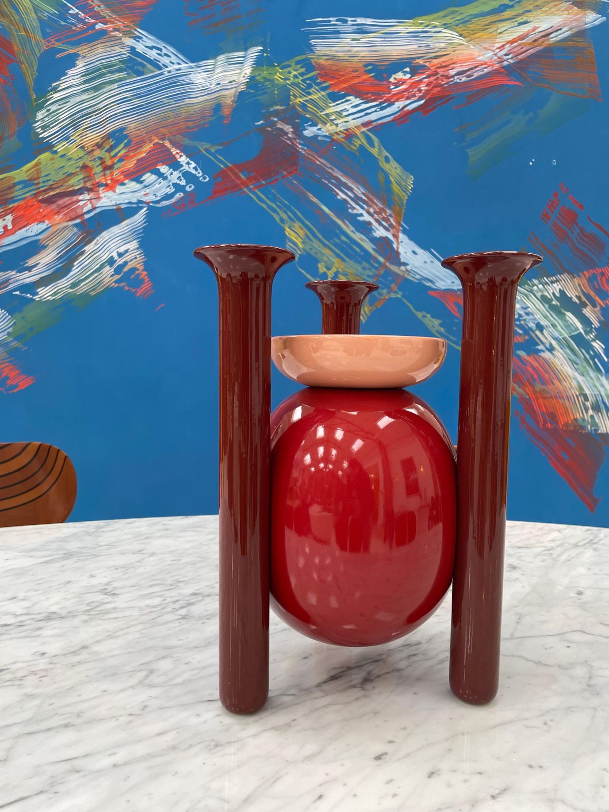 Contemporary Red Vases Made Of Ceramic Designed By Jaime Hayón photo 1250.0