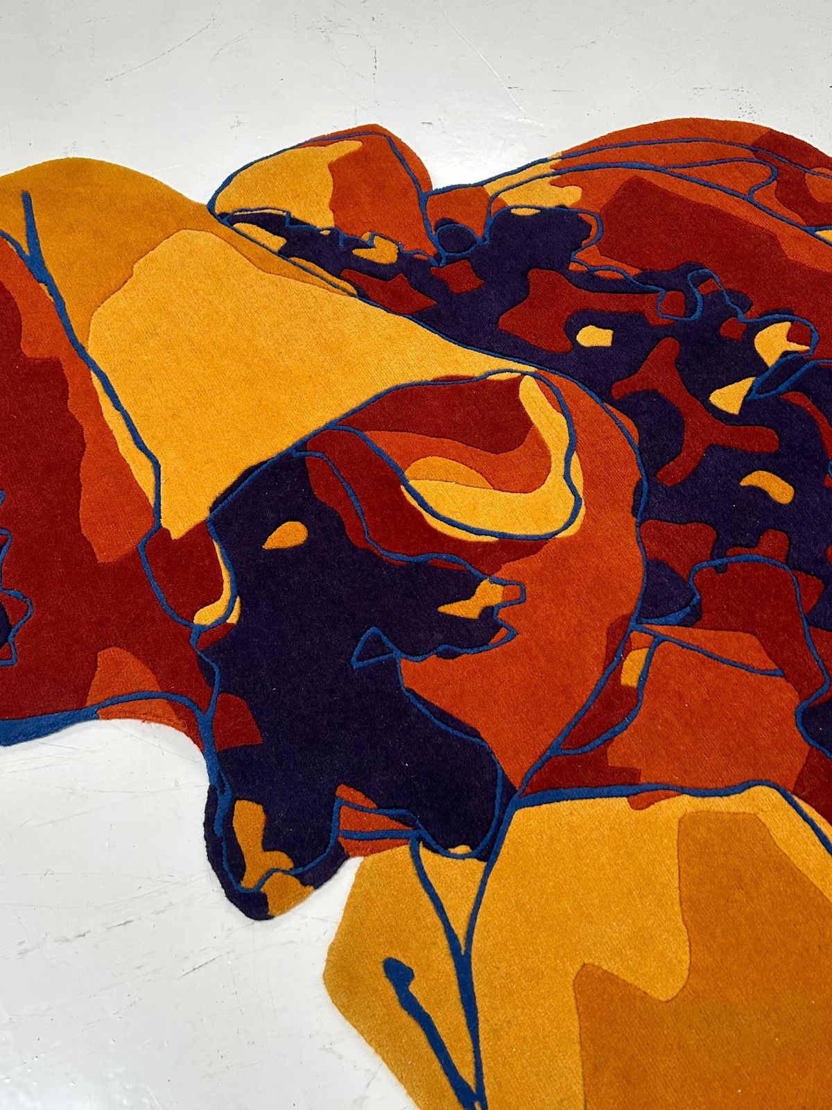 photo furniture Hand Knotted Rug Of The Botanica Collection By Leo Rydell Jost