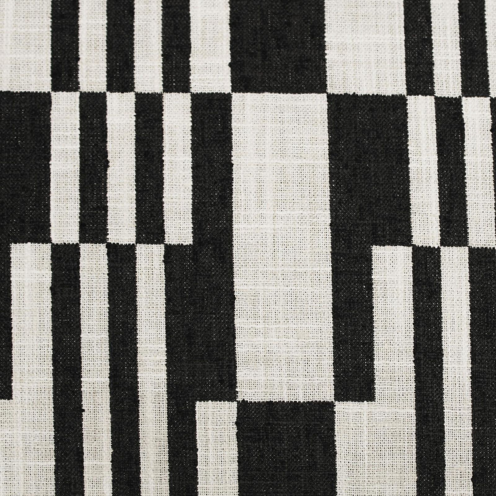 Modern Black Lacquered Iron And Patterned Fabric, 1970s Italian Stool photo 1673.0