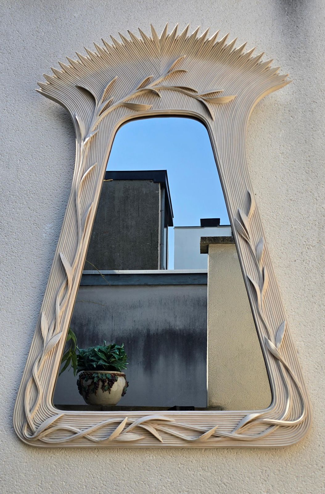 Unique Sculptural Mirror By Betty Cobonpue – “Sculptura” Collection photo furniture