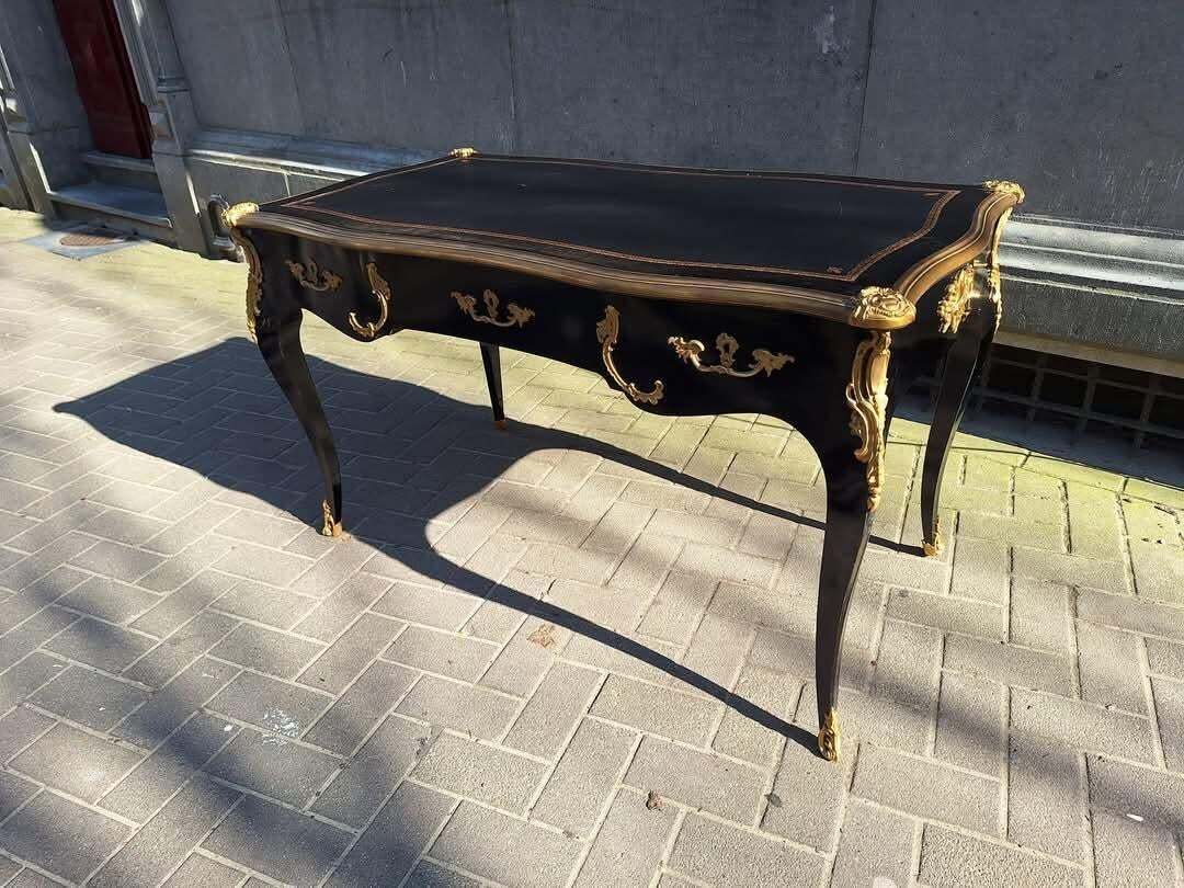 Gorgeous Louis XV Style, Ormolu Mounted, Bronze Dore, Bureau Plat, Writing Desk! photo 4503.0