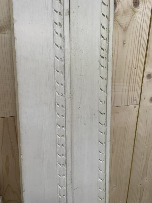 Lit En Cannage Et Peint De Style Louis XVI 200/180 Cm photo for sale