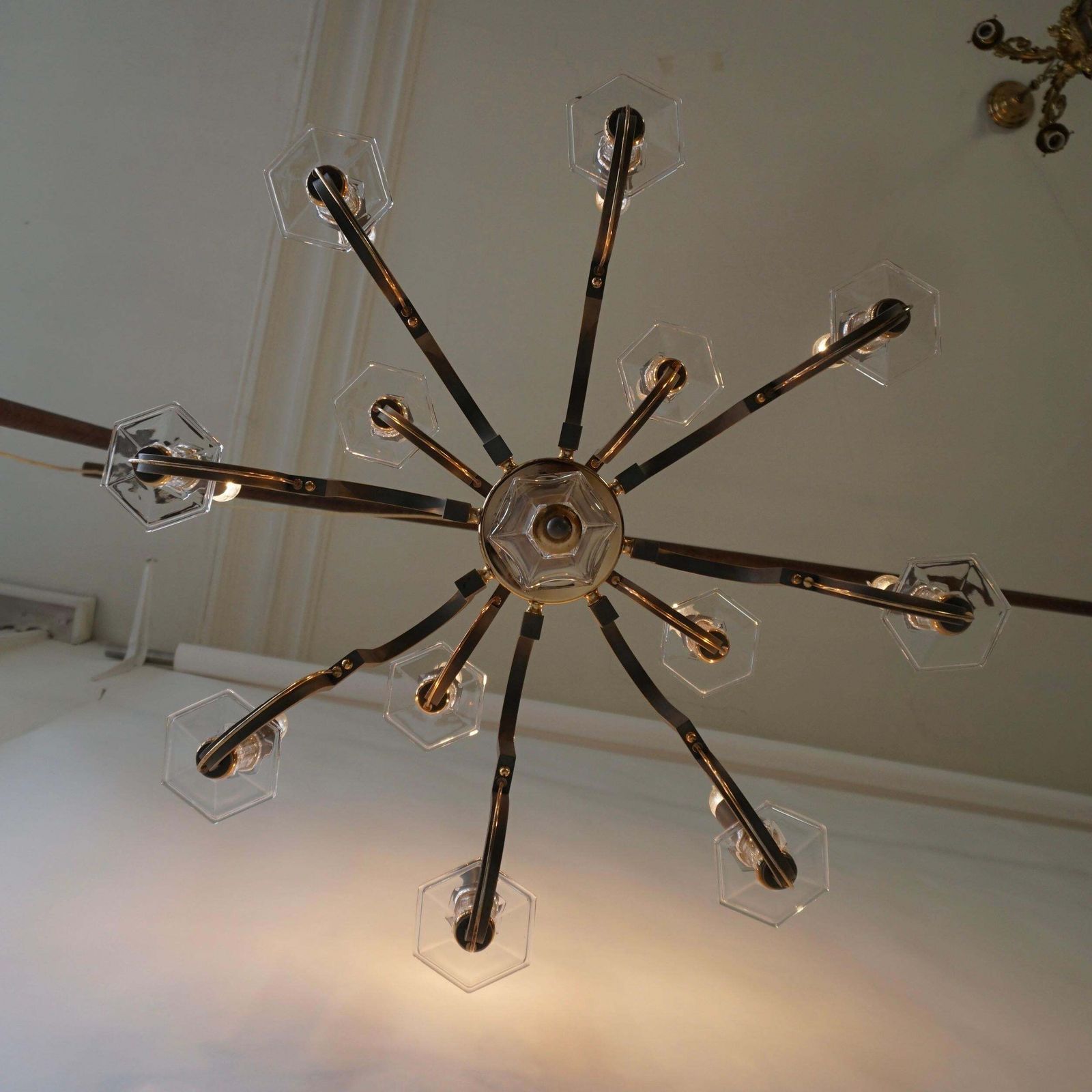 Very Elegant Classic  French Crystal Glass Chandelier photo 4006.0