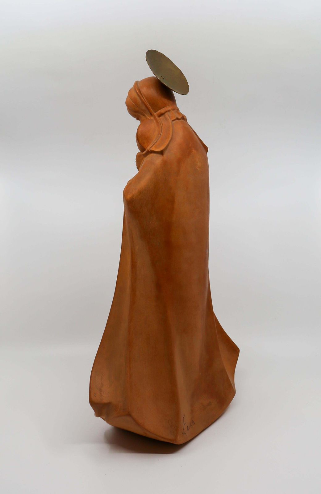 Madonna With Child Terracotta Sculpture photo 1201.0
