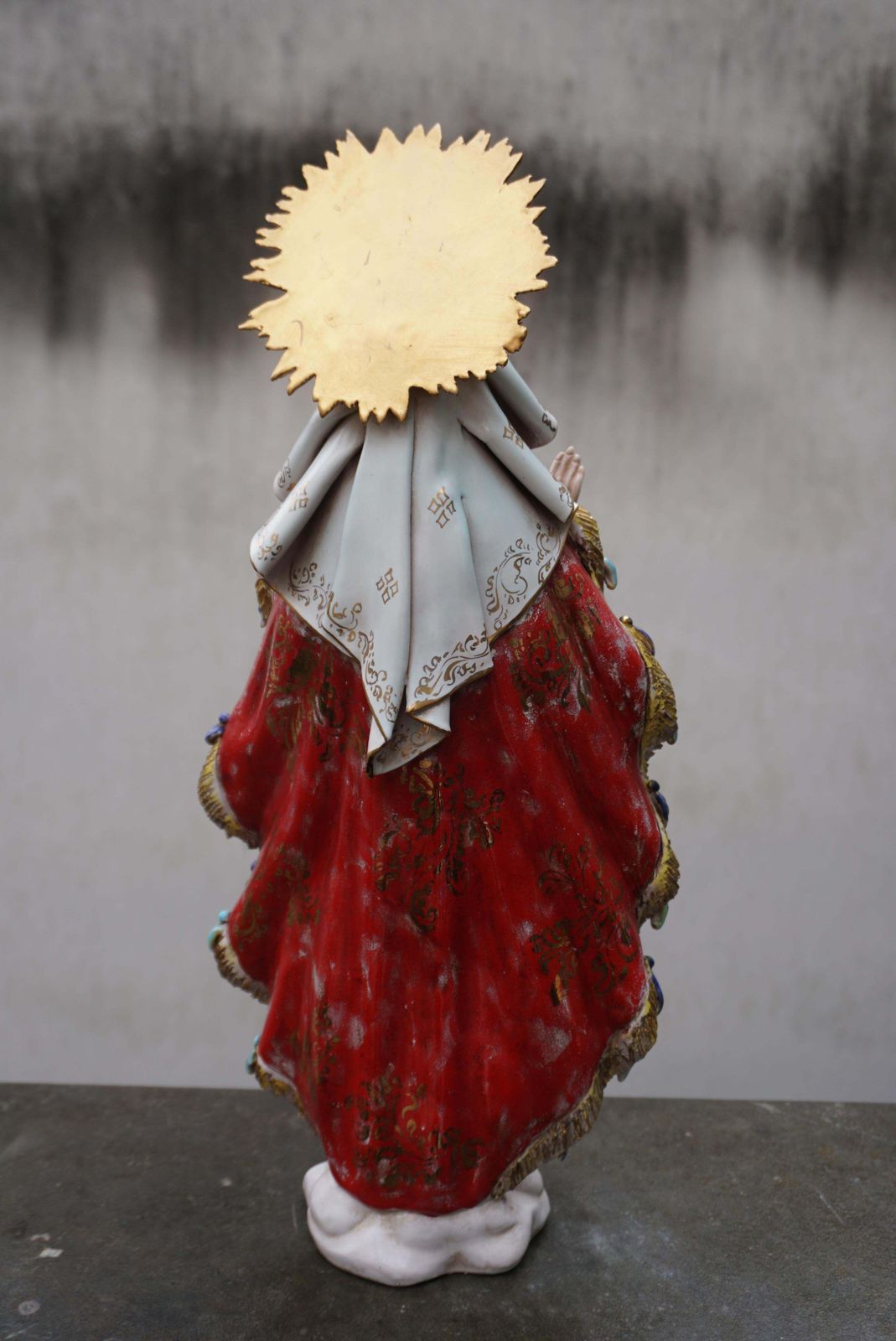 Rare Italian Porcelain Madonna By Paolo Marioni photo 2230.0