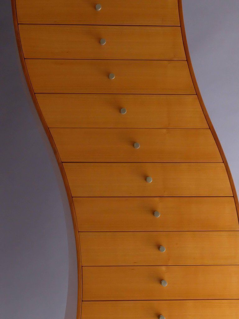 photo furniture Kuramata Side 1 Furniture In Irregular Form 1989