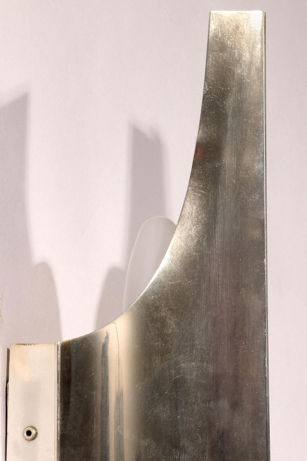 2140.0 Mid Century Silver Wall Lamp By Wilhelm Braun Feldweg – Doria Leuchten, Germany photo