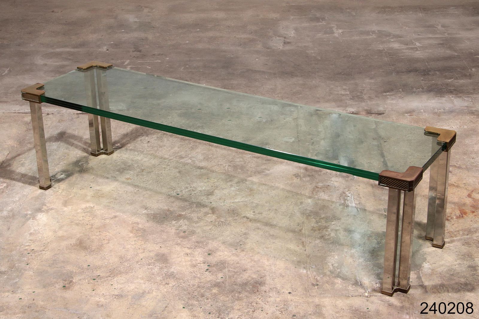 Furniture Elegant Midcentury Side Table By Peter Ghyczy photo
