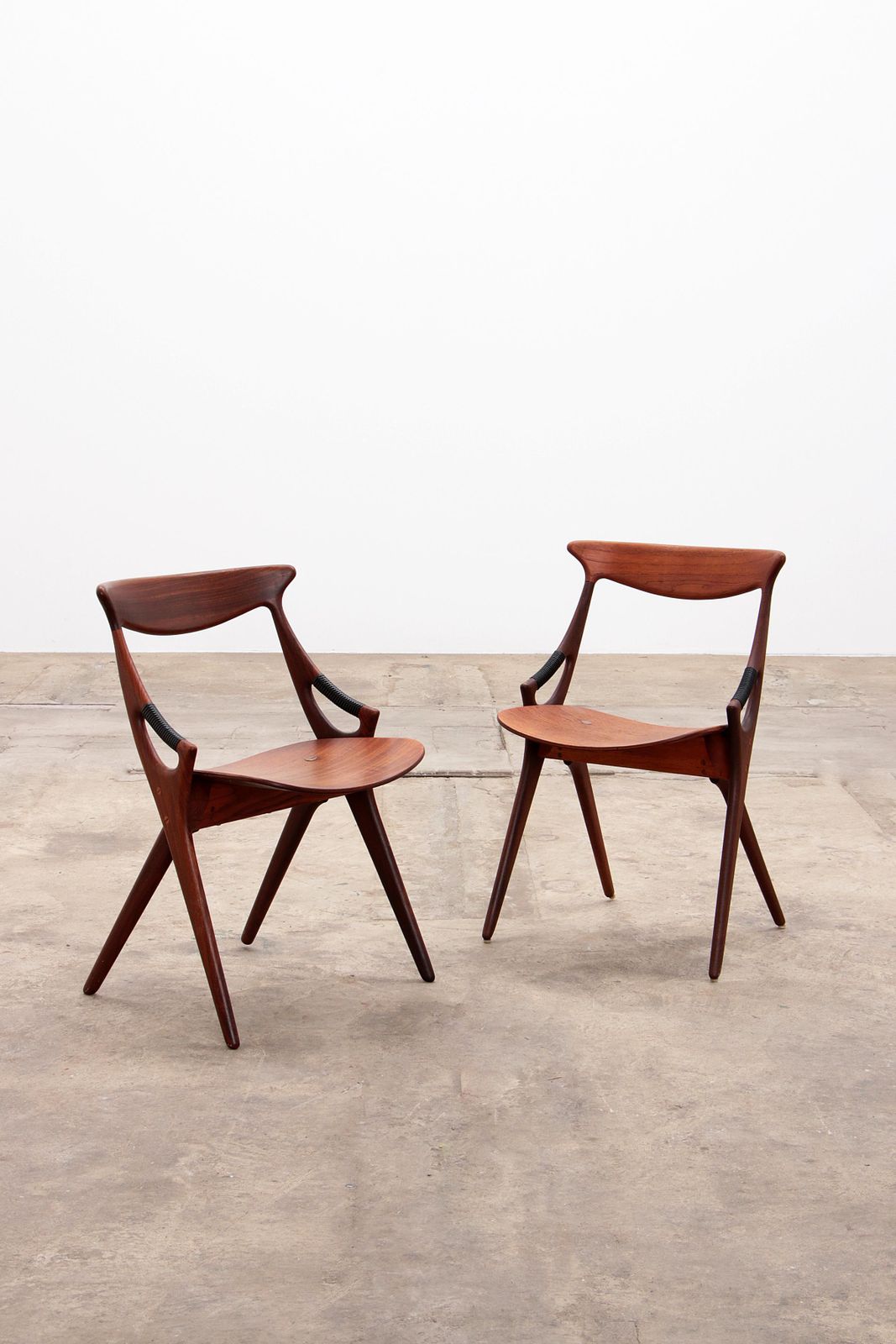 Arne Hovmand Olsen For Mogens Kold 8 Dinning Chairs Model 71  1960s photo vinterior