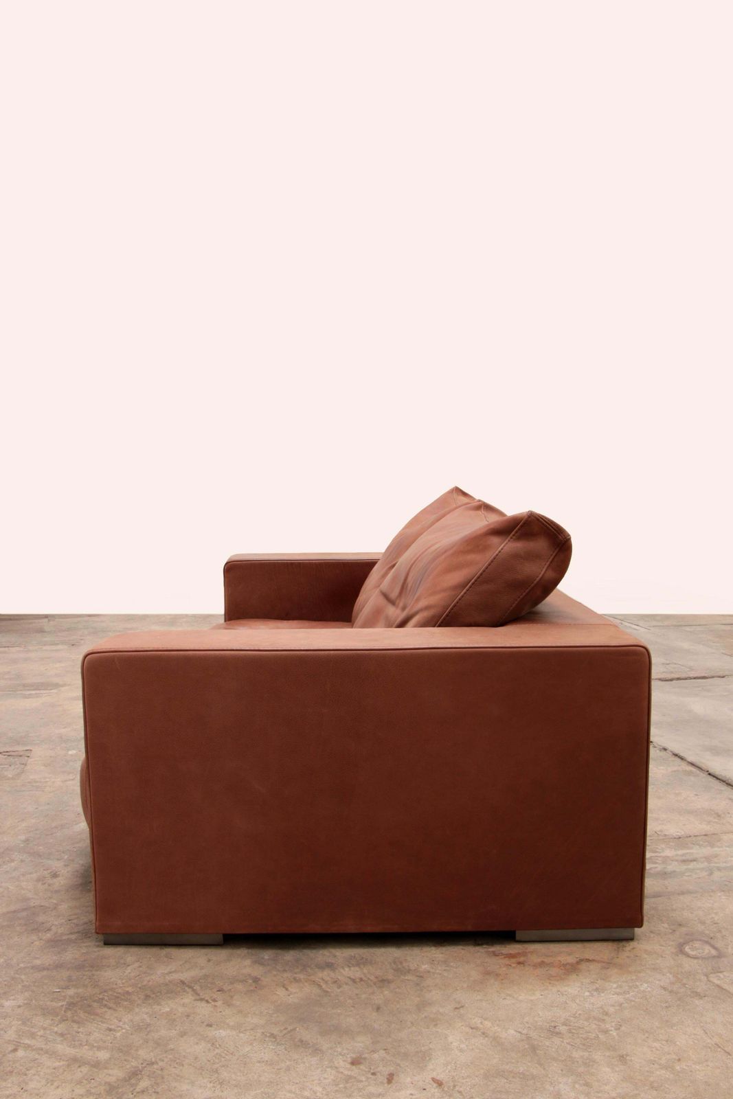 Paola Navone By Baxter Italy Gognac Color Sofa Model Budapest photo Furniture